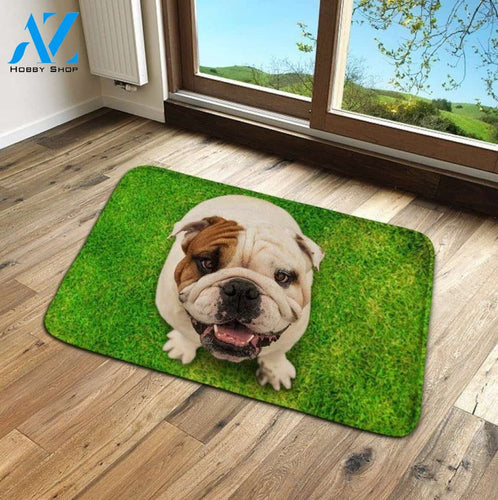 Bulldog Home Decor Doormat - Welcome Mat - House Warming Gift