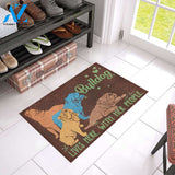 Bulldog Lives Here doormat | Welcome Mat | House Warming Gift