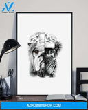 Bulldog Love And Faith Dog Mom Canvas And Poster Wall Decor Visual Art