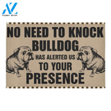 Bulldog No Need To Knock Funny Indoor And Outdoor Doormat Warm House Gift Welcome Mat Funny Birthday Gift For Dog Lovers