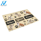 Bulldog Wipe Your Paws Doormat Indoor And Outdoor Mat Entrance Rug Sweet Home Decor Housewarming Gift Gift For Friend Family Stem Feminist