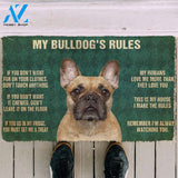 Gearhumans Gearhuman 3D Bulldog's Rules Doormat