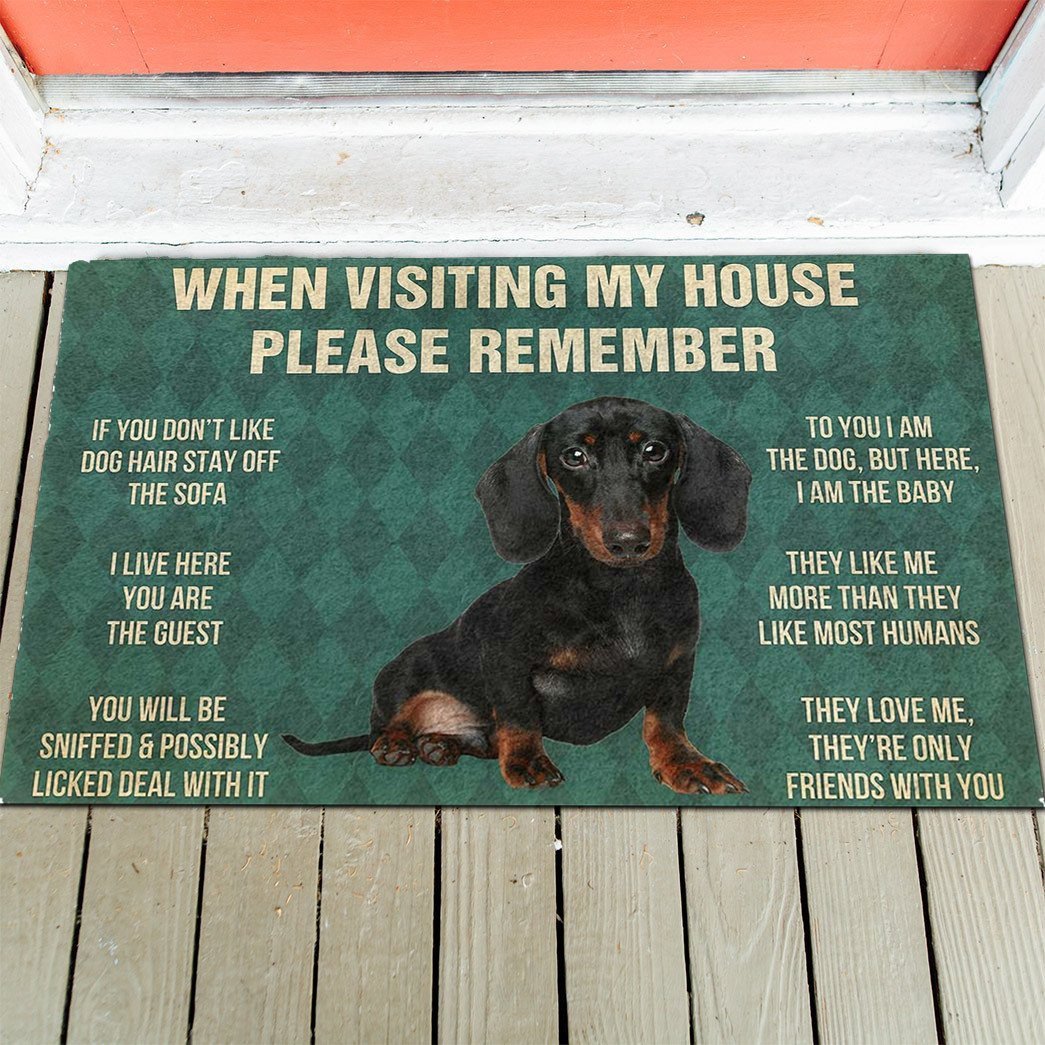 Bullmastiff's Rules Doormat