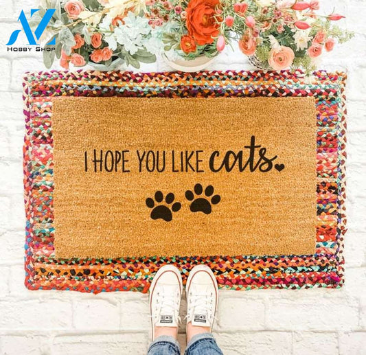 Bunch of Cats Doormat, Cat Doormat, Funny Doormat, Welcome Mat, Cat Gift, Cat Lovers, Spring Decor, Housewarming, Front Porch, Cats