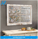 Butterflies Whatever Farmhouse Canvas Wall Art Decor