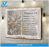 Butterflies Whatever Farmhouse Canvas Wall Art Decor