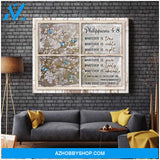 Butterflies Whatever Farmhouse Canvas Wall Art Decor