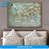 Butterfly A Limb Has Fallen From The Family Tree Canvas Wall Art Decor | Moosfy Wrap Canvas Ready To Hang