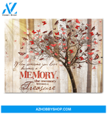 Butterfly A Memory Became A Treasure Special Custom Design Canvas