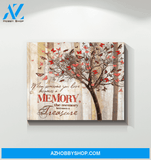 Butterfly A Memory Became A Treasure Special Custom Design Canvas