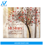 Butterfly A Memory Became A Treasure Special Custom Design Canvas