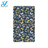 Butterfly Beautiful Print Pattern Rubber Doormat
