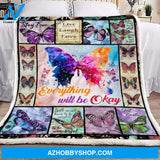 Butterfly Blanket, Butterfly Everything Will be Okay