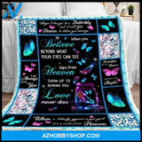 Butterfly Blanket. Butterfly Love Never Dies