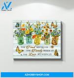 Butterfly Bless Wall Art Canvas Prints Unique Gifts