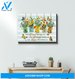 Butterfly Bless Wall Art Canvas Prints Unique Gifts