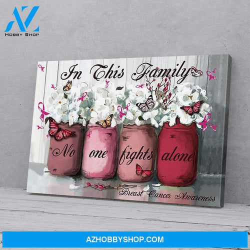 Butterfly Breast Cancer Poster Canvas Wall Decor Visual Art