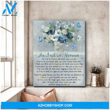 Butterfly Canvas As I Sit In Heaven Wall Art Decor