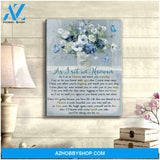 Butterfly Canvas As I Sit In Heaven Wall Art Decor