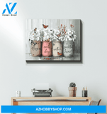 Butterfly - Canvas - Begin Each Day With A Grateful Heart