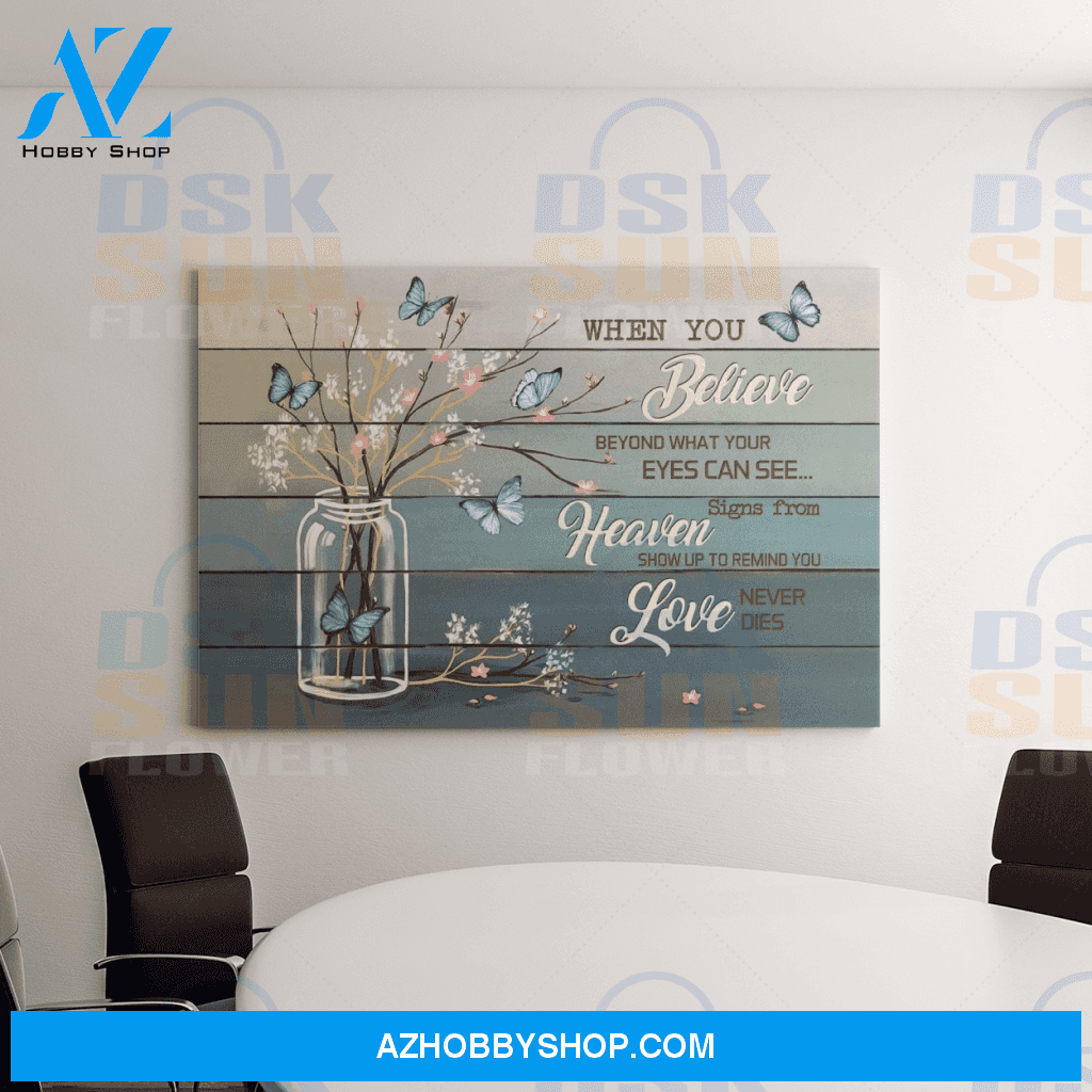 Butterfly - Canvas Believe Id1-T