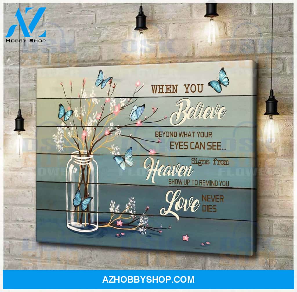 Butterfly - Canvas Believe Id1-T