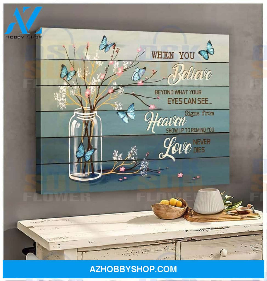 Butterfly - Canvas Believe Id1-T