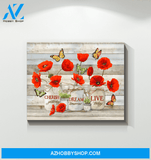 Butterfly Canvas Cherish Yesterday Dream Tomorrow Live Today Gift For People