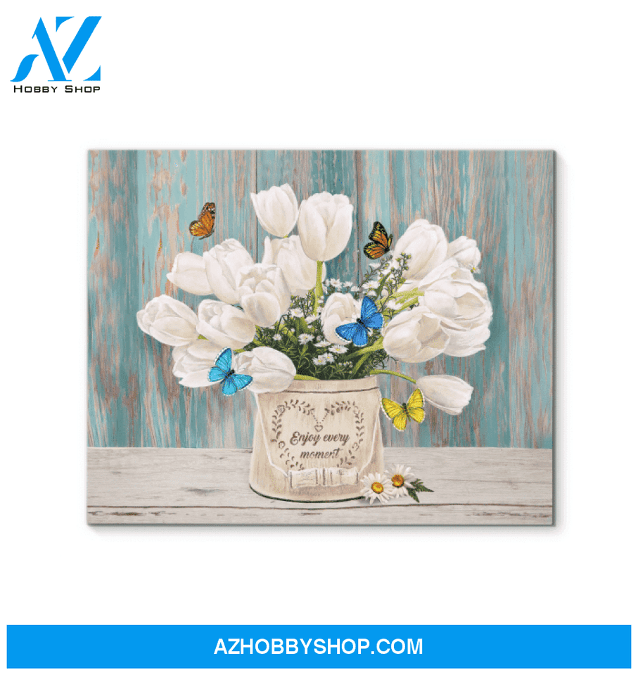 Butterfly - Canvas - Enjoy Every Moment