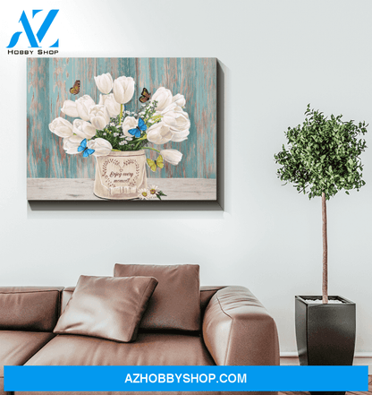 Butterfly - Canvas - Enjoy Every Moment
