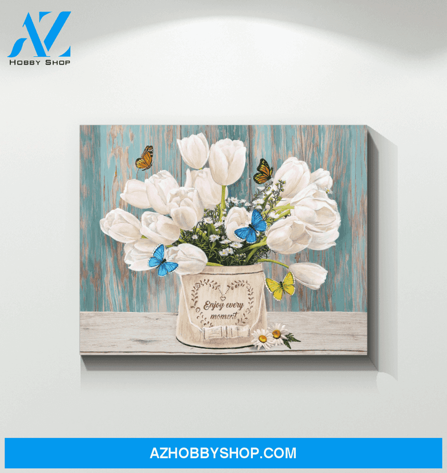 Butterfly - Canvas - Enjoy Every Moment