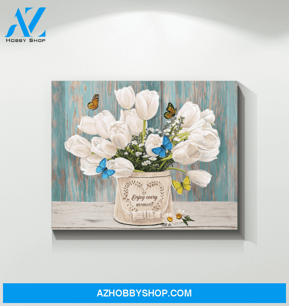 Butterfly - Canvas - Enjoy Every Moment