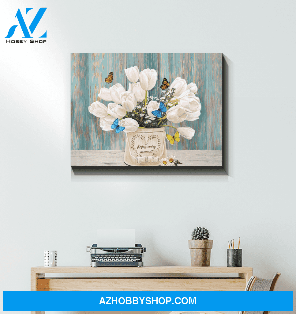 Butterfly - Canvas - Enjoy Every Moment