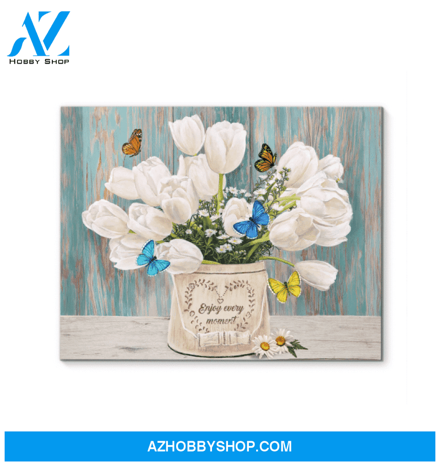 Butterfly - Canvas - Enjoy Every Moment