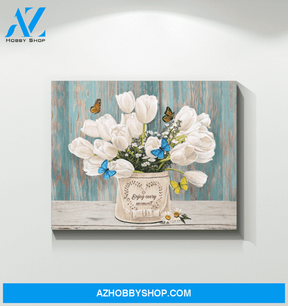 Butterfly - Canvas - Enjoy Every Moment