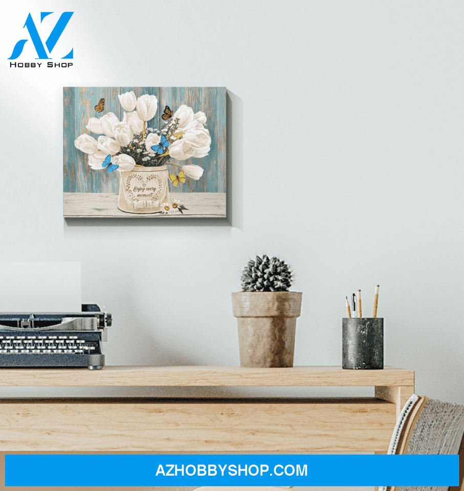 Butterfly - Canvas - Enjoy Every Moment