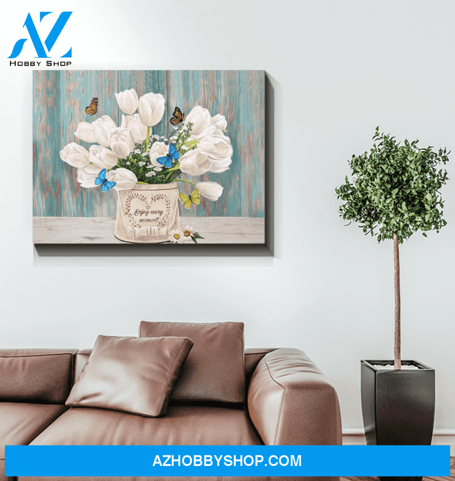 Butterfly - Canvas - Enjoy Every Moment