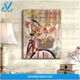 Butterfly Canvas Everyday is a new beginning Wall Art Decor