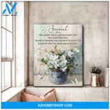 Butterfly Canvas For I know the plans I have for you Wall Art Decor