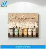 Butterfly Canvas Gift For People God Says You Are Special