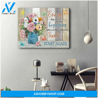 Butterfly Canvas - Hanging Art For Living Room