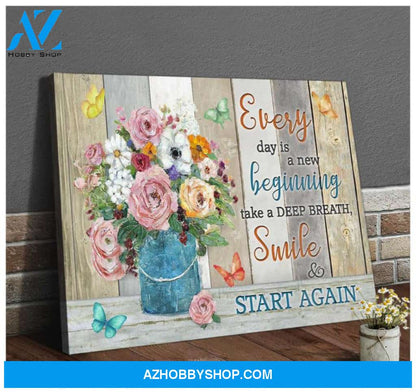 Butterfly Canvas - Hanging Art For Living Room
