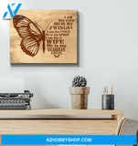 Butterfly Canvas He Is My Guardian Angel Trending Gift For People