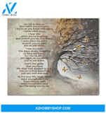 Butterfly Canvas I Hear You When You'Re Laughing