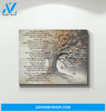 Butterfly Canvas I Hear You When You'Re Laughing