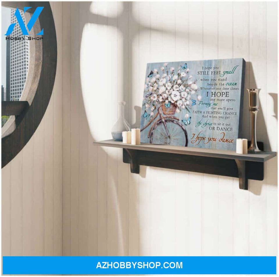 Ohcanvas Butterfly Canvas I Hope You Dance Wall Art Decor