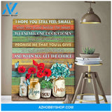 Butterfly Canvas I Hope You Dance Wall Art Decor, Canvas Wall Art