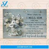 Butterfly - Canvas I Miss Him 11-P