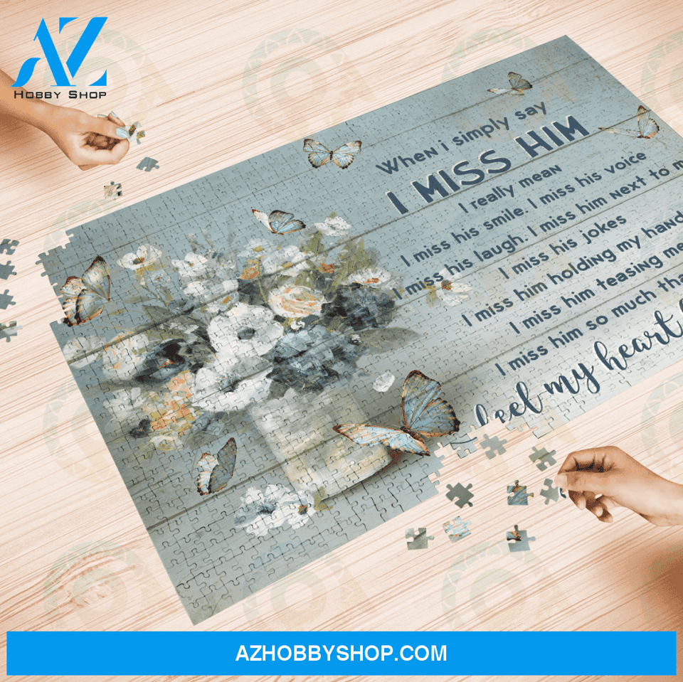 Butterfly - Canvas I Miss Him 11-P