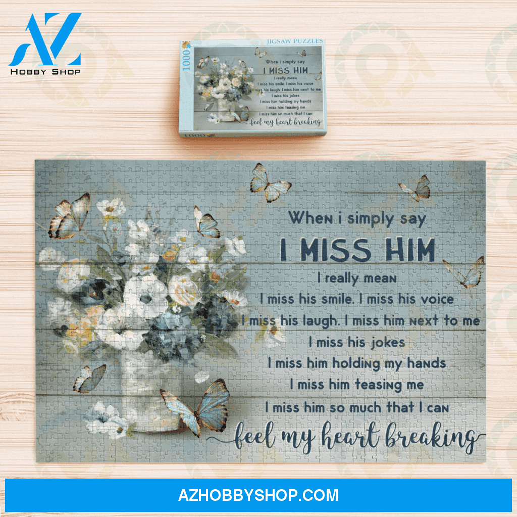 Butterfly - Canvas I Miss Him 11-P